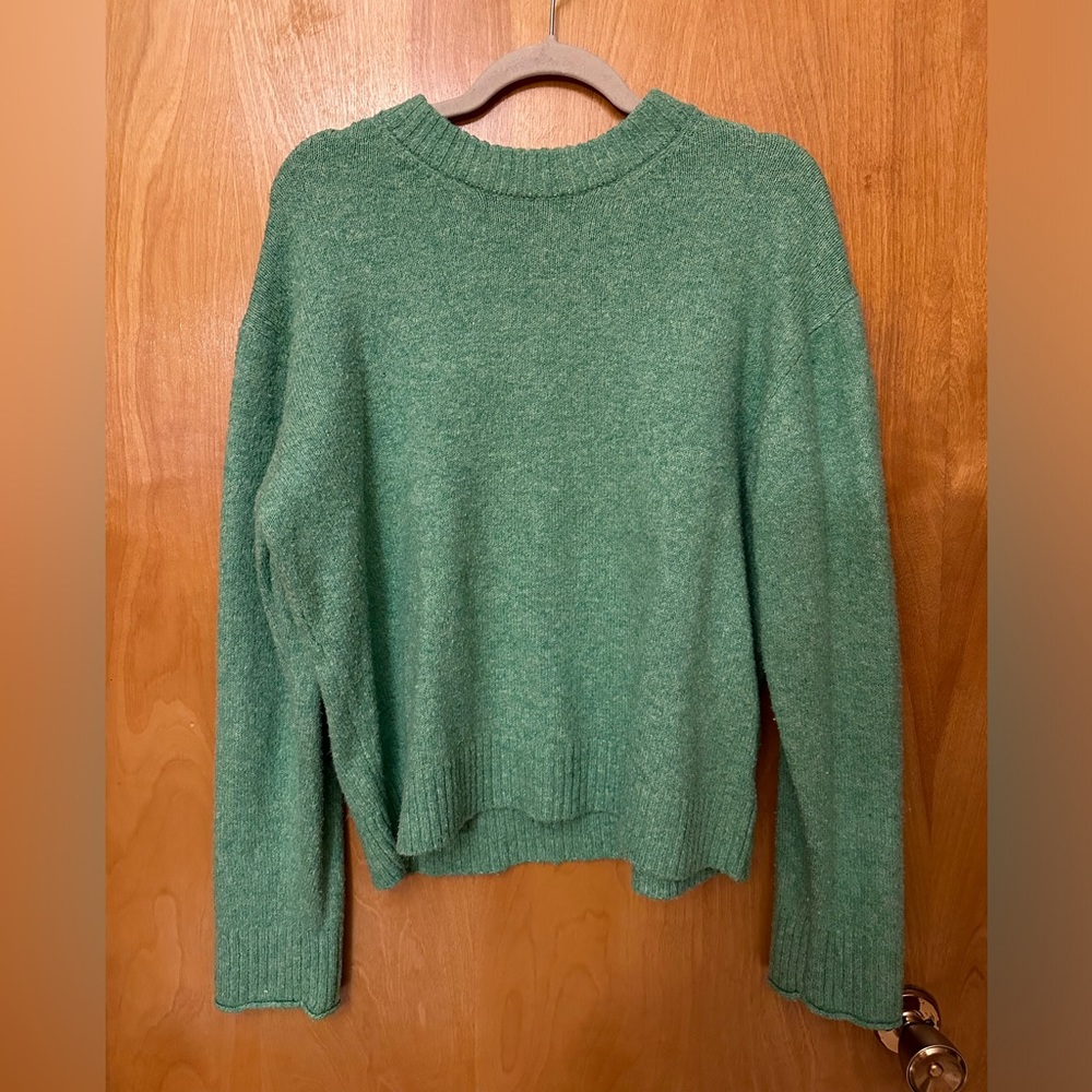 American Eagle So Soft Green Sweater